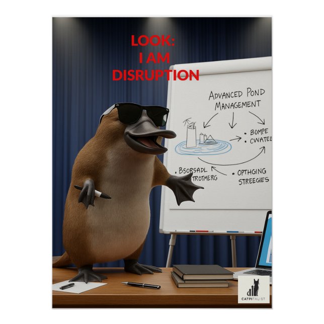 Schau mal, ich störe mich poster (Vorderseite)