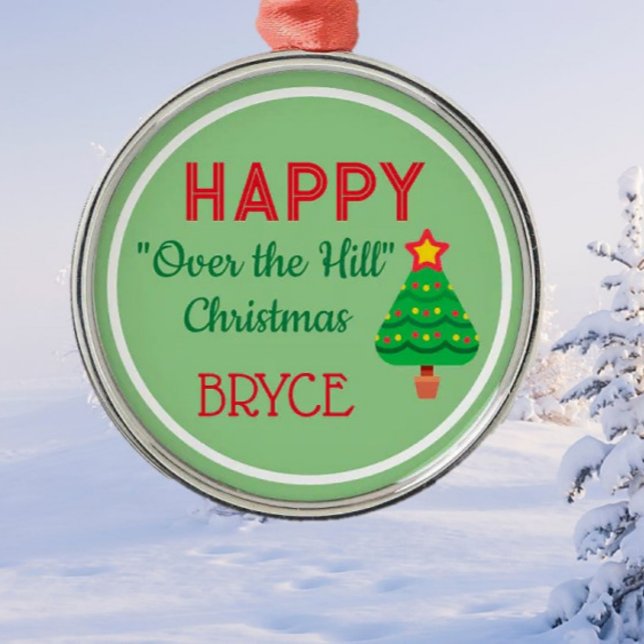 Schau mal! Über dem Hügel Weihnachtsschmuck (Von Creator hochgeladen)