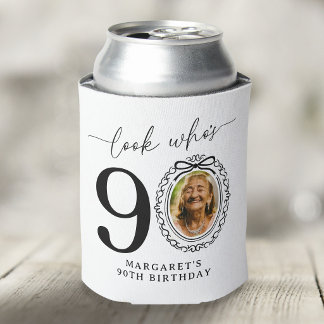 Schau mal, wer 90 ist Foto 90. Geburtstag Dosenkühler