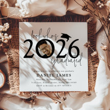 Schau mal, wer graduiert hat Foto-Abschlussfeier