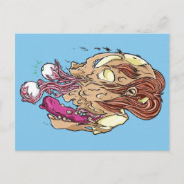 Schau nicht zurück! postkarte