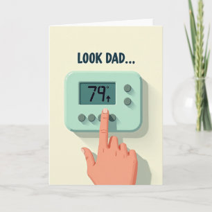 Schau Papa Grafik Lustige Karte