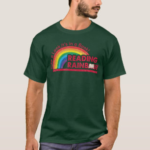 Schau rein, es steht in einem Buch, altes Buch les T-Shirt