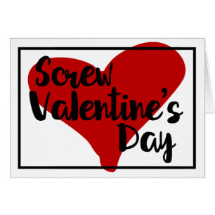 Schau Valentinstag Ich Liebe dir jeden Single Tag!