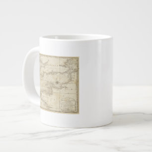 Schaubild des britischen Ärmelkanals Jumbo-Tasse