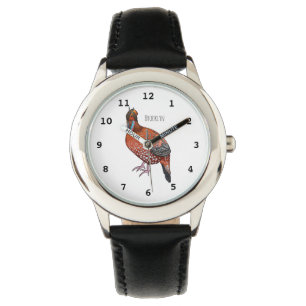 Schaubild des tragopanischen Cartoon von Cabot Armbanduhr