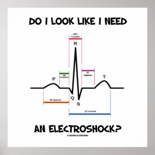 Schaue ich, wie ich einen Electroshock benötige? Poster