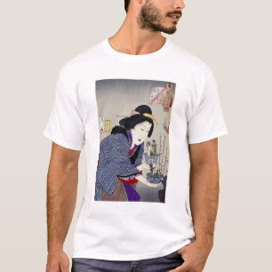 Schauen, als ob sie will, um zu ändern: Der T-Shirt