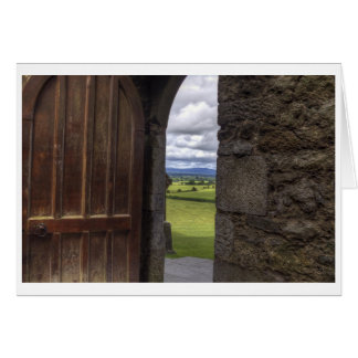 Schauen durch die Tür