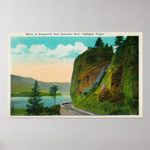 Schauen Sie bei Shepperd Dell auf dem Columbia Riv Poster