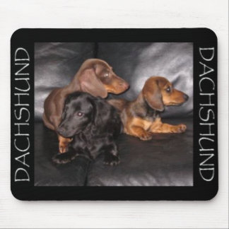 Schauen Sie die andere Weise Dackel-Mausunterlage Mousepad