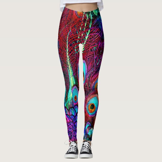 Schauen Sie genau zu. Leggings (Vorderseite)
