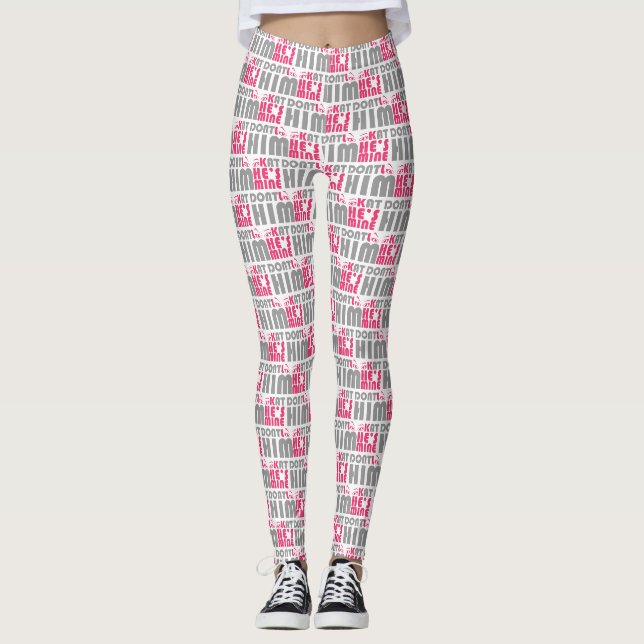 Schauen Sie ihn nicht an, er ist meine Schmuckstüc Leggings (Vorderseite)