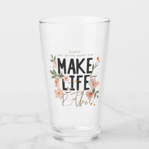 Schauen Sie immer auf die rechte Seite. Glas