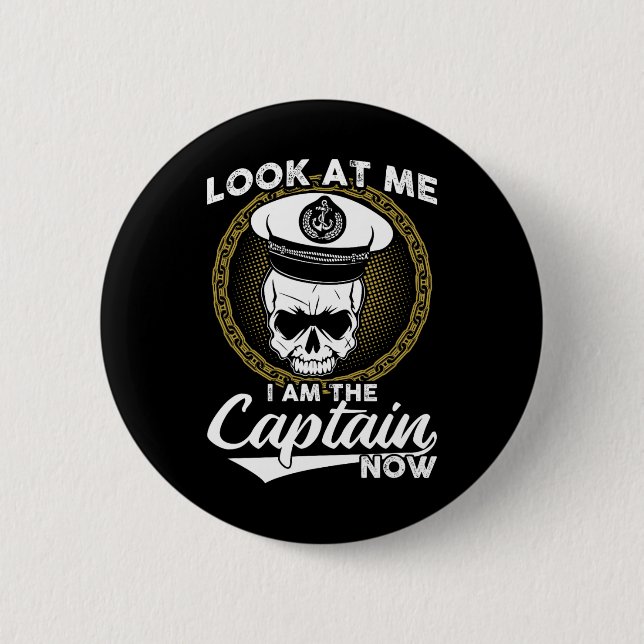 Schauen Sie mich an, ich bin jetzt Captain Button (Vorderseite)