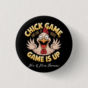 Schauen Sie nicht auf das Huhn The Funny Game Button
