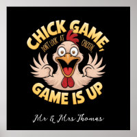 Schauen Sie nicht auf das Huhn The Funny Game