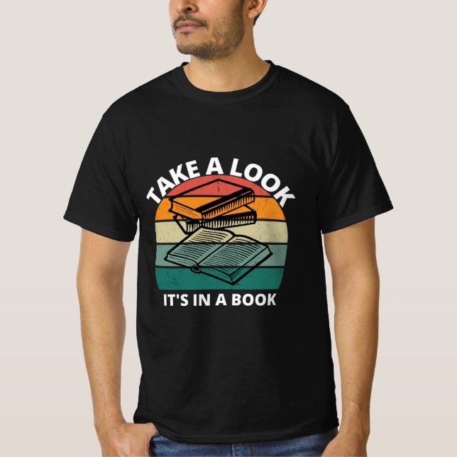 Schauen Sie sich das in einem Buch-T - Shirt - Rea (Vorderseite)