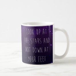 Schauen Sie sich das Motivierend Zitat an Kaffeetasse