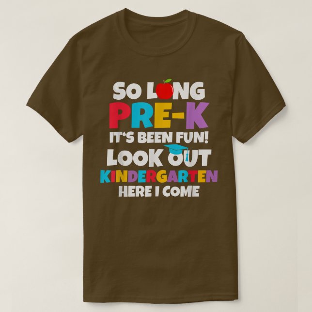 Schauen Sie sich den Kindergarten im Vorschulalter T-Shirt (Design vorne)