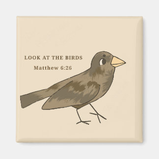 Schauen Sie sich den Vogelmagnet an Magnet