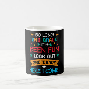 Schauen Sie sich die 3. Klasse an, ich komme zurüc Kaffeetasse