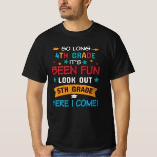 Schauen Sie sich die fünfte Klasse an, ich komme z T-Shirt