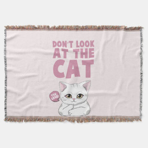 Schauen Sie sich die Katze nicht an - die sonnige  Decke