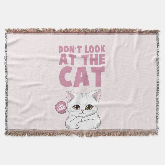 Schauen Sie sich die Katze nicht an - die sonnige  Decke (Vorderseite)