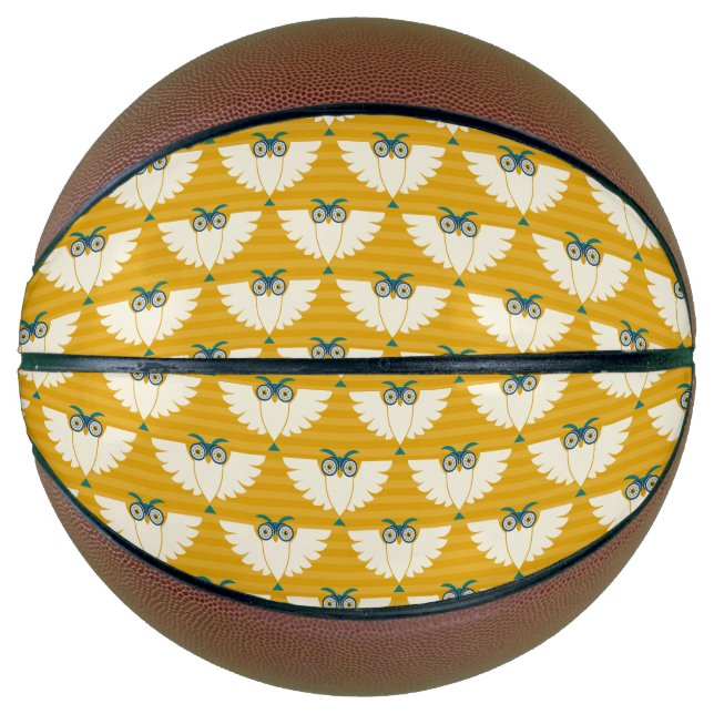 Schauen Sie sich diesen Vogel an Basketball (Vorderseite)