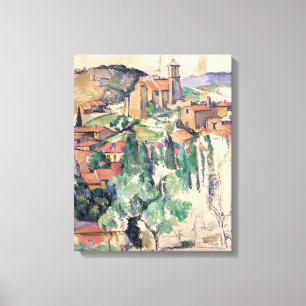 Schauen Sie sich Gardanne an - Paul Cezanne - c188 Leinwanddruck