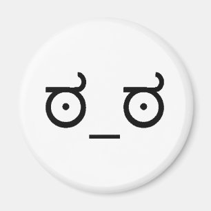 Schauen Sie von der Missbilligung Magnet