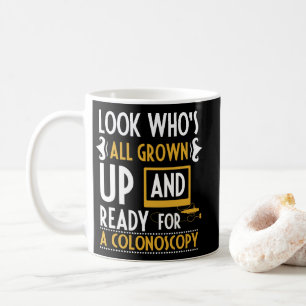 Schauen Sie, wer ganz erwachsen ist und für eine  Kaffeetasse