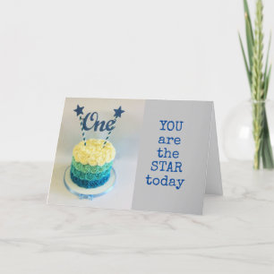 "SCHAUEN SIE, WER SIEHT 1" BIRTHDAY WISH CARD KARTE