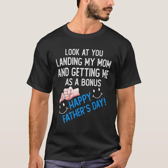 Schauen Sie, wie Sie meine Mama erreichen und mich T-Shirt (Vorderseite)