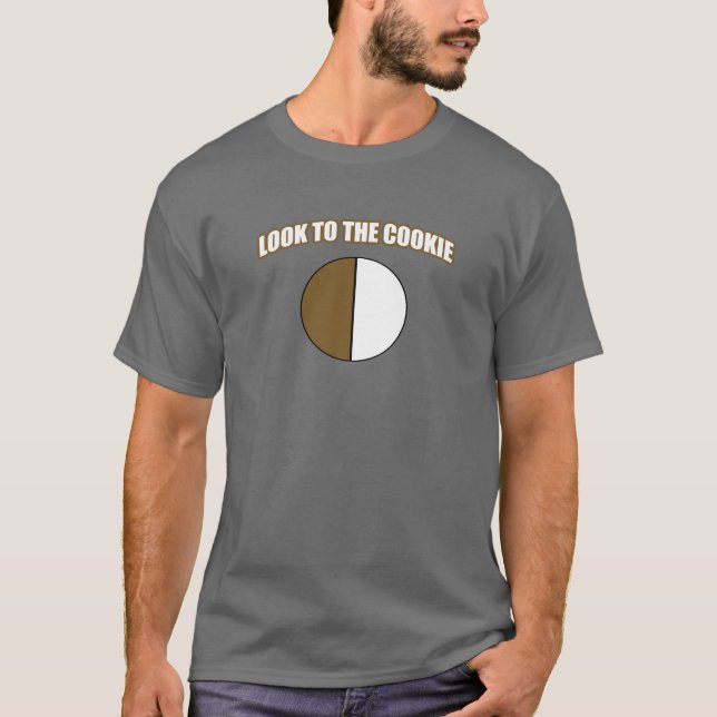 Schauen Sie zum Plätzchen T-Shirt (Vorderseite)