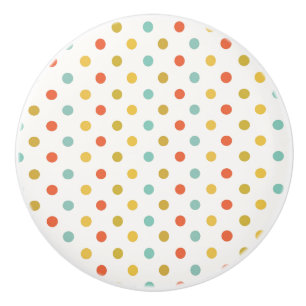Schauen Spots Polka Dots Keramikknauf