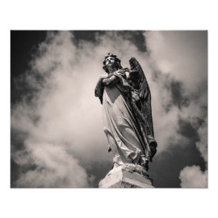 Schauen zum Himmel Fotodruck