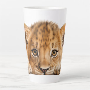 Schauender Leopard Milchtasse