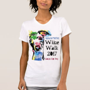Schaufel-Halst-stück der italienischer T-Shirt