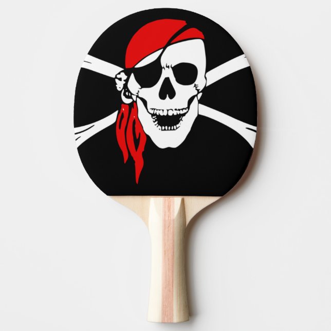 schaufel Tischtennis „Pirat“. Tischtennis Schläger (Vorderseite)
