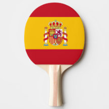 schaufel Tischtennis spanische Flagge