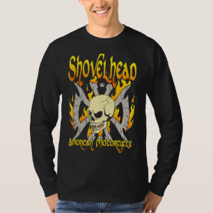 SCHAUFELKOPF HD 1966 1984 Motorräder Oldschool Cho T-Shirt