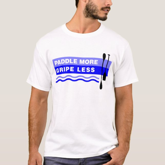 Schaufeln Sie mehr - Griff weniger T-Shirt (Vorderseite)