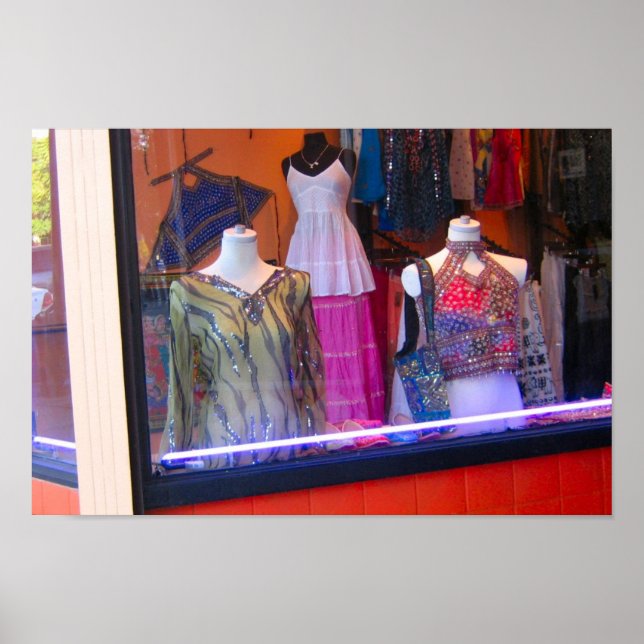 Schaufenster Poster (Vorne)