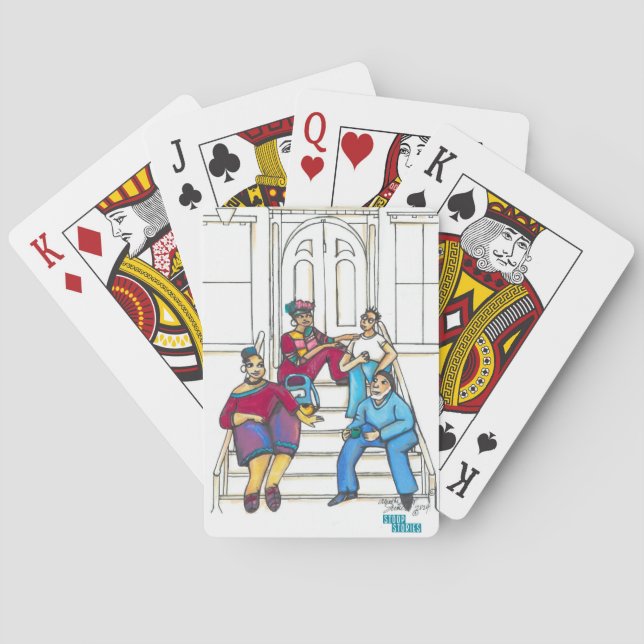 Schaufenstergeschichten Spielkarten (Rückseite)