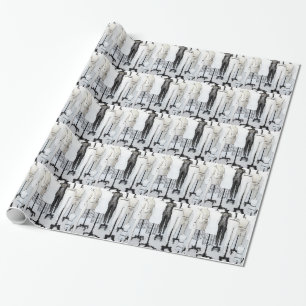 Schaufensterpuppen Digitale Kunst Verpackungspapie Geschenkpapier
