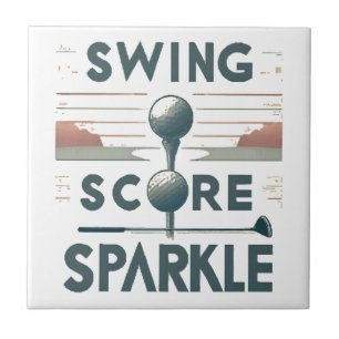 Schaukel, Kern, Funkeln Fliese