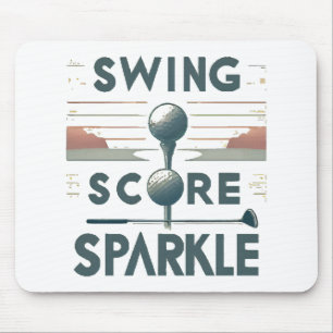 Schaukel, Kern, Funkeln Mousepad