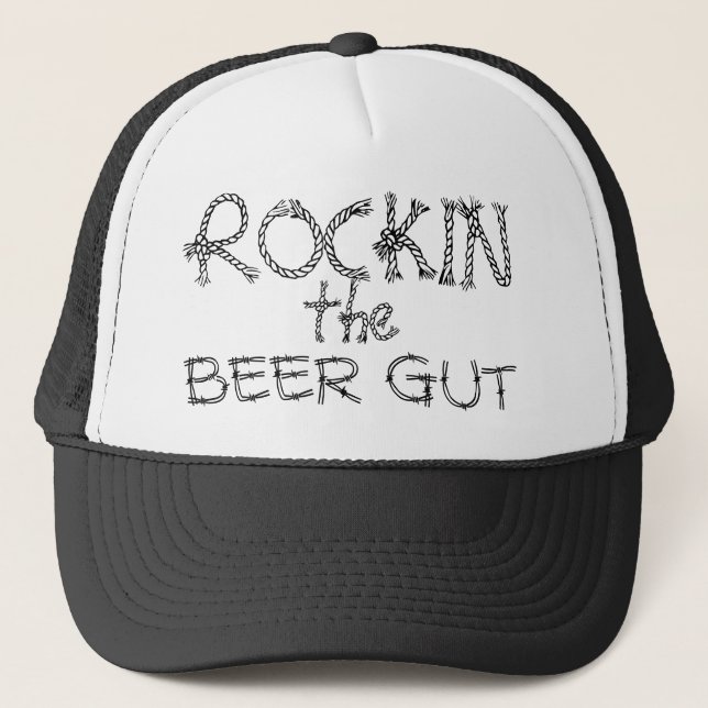 SCHAUKELN DES BIER-DARMS TRUCKERKAPPE (Vorderseite)